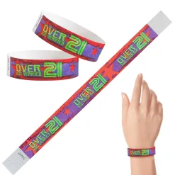 Tyvek Paper Wristbands - Over 21 3/4" (500 PACK)