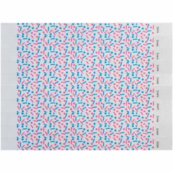 Tyvek Paper Wristbands - Sprinkles 3/4" (500 PACK)