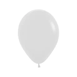White Latex Balloons 5" (100 PACK)