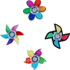 Windmill Fidget Spinner Assortment 1.75" (100 PACK)