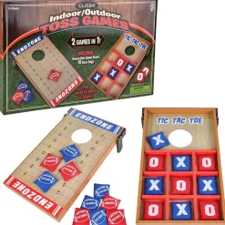 Wooden 2 In 1 Toss Game 20.5" (EACH)