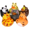Zoo Animal Rubber Ducky Assortment 2" (DZ)